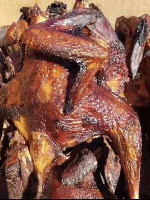 Smoke guinea fowl (Awo)